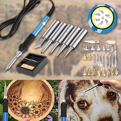 Set Profesional i Mjeteve për Pirografi | PYROPEN